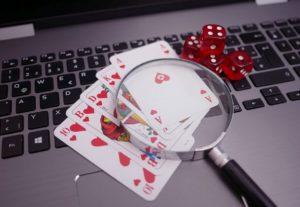 magnifier and cards